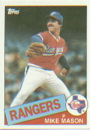 1985 Topps Baseball Cards      464     Mike Mason RC